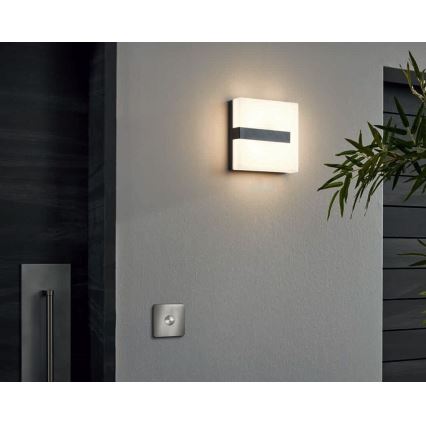 Eglo 33574 - LED Zatemnitvena zunanja stenska svetilka TORAZZA-C LED/14W/230V IP44