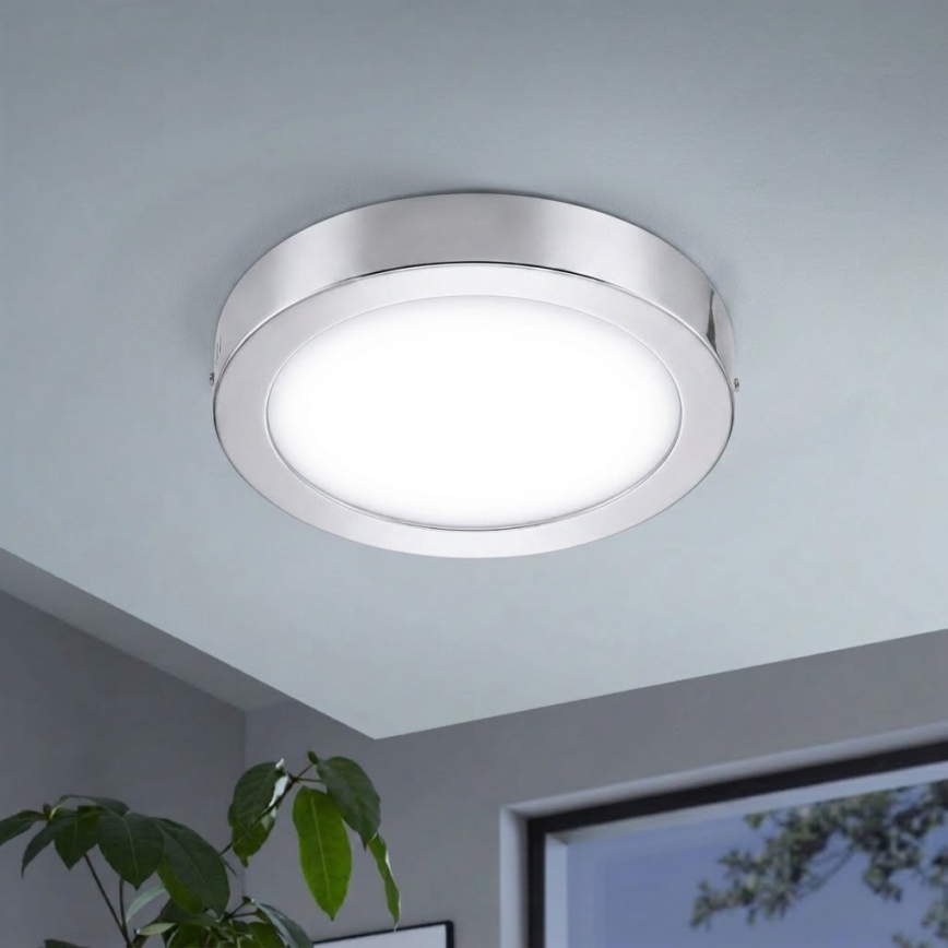 Eglo 33667 - LED RGBW Zatemnitvena kopalniška stropna svetilka FUEVA-C LED21W/230V pr. 30 cm IP44