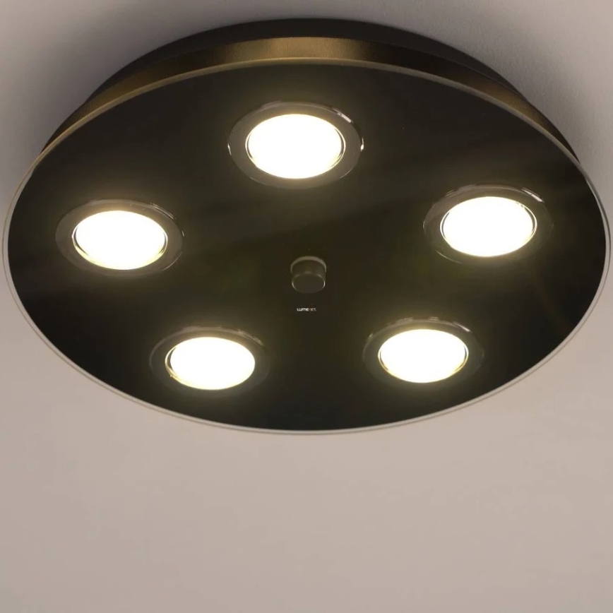 Eglo 33805 - LED stropna svetilka GRATTINO 5xGU10/2,8W/230V