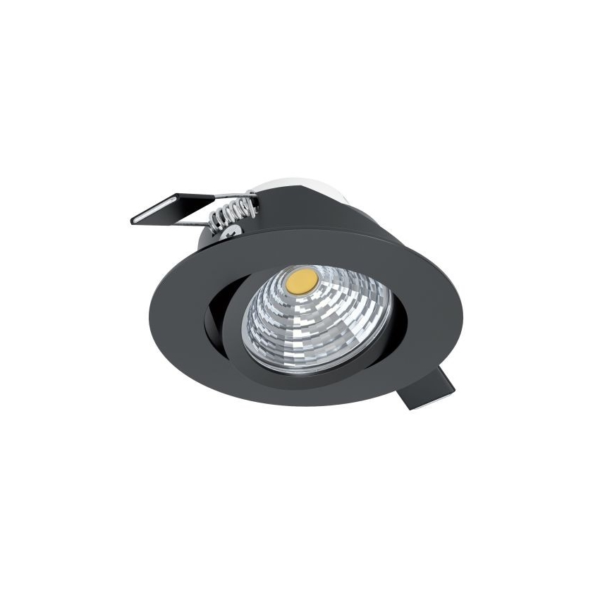 Eglo - LED Zatemnitvena vgradna svetilka LED/6W/230V črna