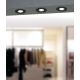 Eglo - LED Zatemnitvena vgradna svetilka LED/6W/230V črna