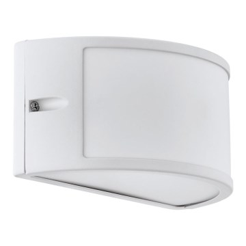 Eglo 34002 - LED Zunanja stenska svetilka CATAMARCA LED/10W/230V IP54 bela