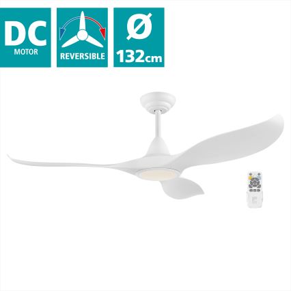 Eglo - LED Stropni ventilator LED/15W/230V + Daljinski upravljalnik