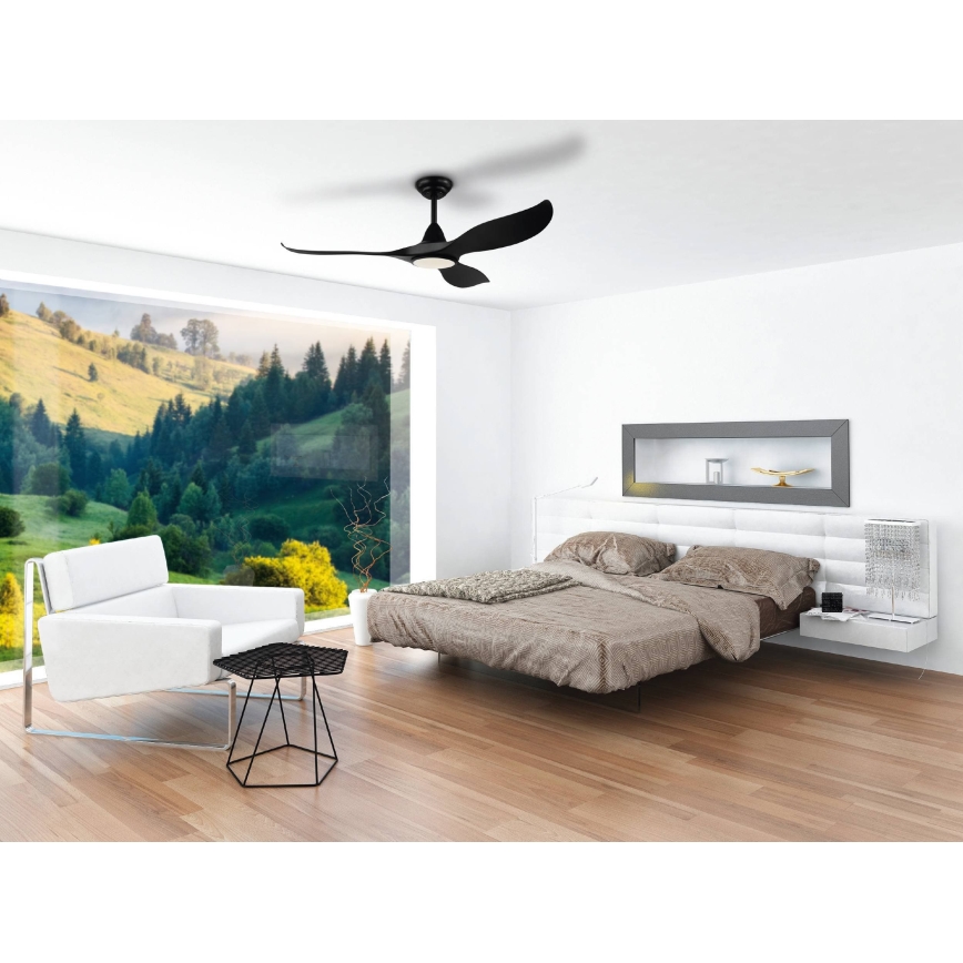 Eglo - LED Stropni ventilator LED/15W/230V + Daljinski upravljalnik