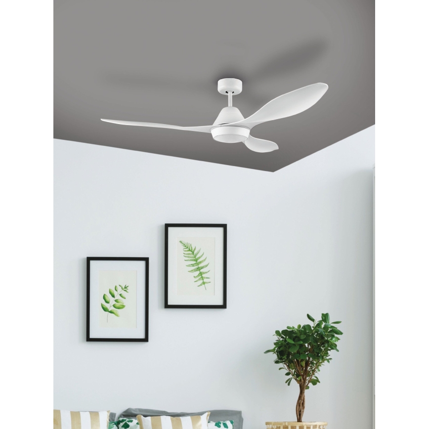 Eglo - LED Stropni ventilator LED/18W/230V + Daljinski upravljalnik