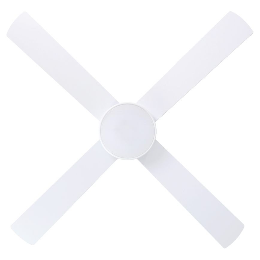 Eglo - LED Stropni ventilator LED/20W/230V 3000/4000/5000K + Daljinski upravljalnik bela