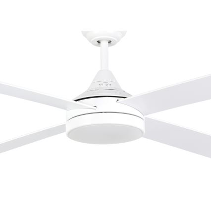Eglo - LED Stropni ventilator LED/20W/230V 3000/4000/5000K + Daljinski upravljalnik bela