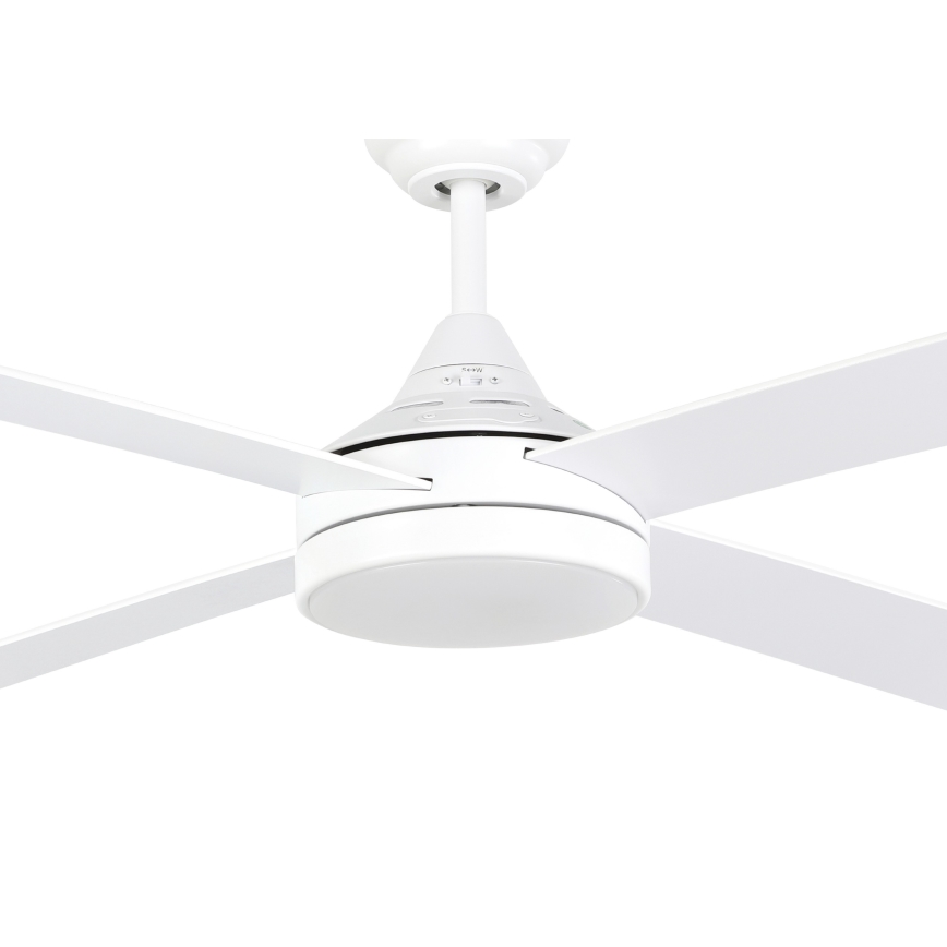 Eglo - LED Stropni ventilator LED/20W/230V 3000/4000/5000K + Daljinski upravljalnik bela