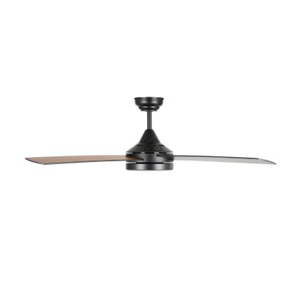 Eglo - LED Zatemnitveni stropni ventilator LED/20W/230V + Daljinski upravljalnik črn