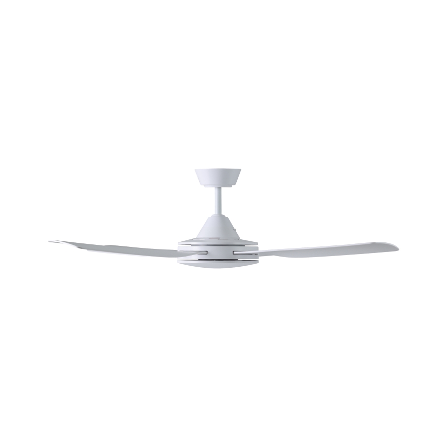 Eglo - Stropni ventilator 52W/230V + Daljinski upravljalnik bela