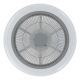 Eglo - LED Zatemnitveni stropni ventilator LED/25,5W/230V siv+daljinski upravljalnik