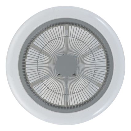 Eglo - LED Zatemnitveni stropni ventilator LED/25,5W/230V siva + Daljinski upravljalnik