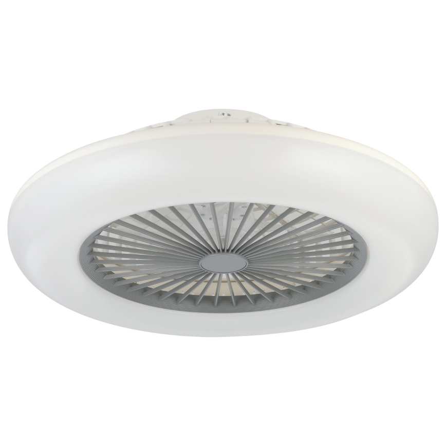 Eglo - Zatemljiv LED stropni ventilator 3xLED/12,6W/230V 2700-6500K Ø 55 cm siva + daljinski upravljalnik
