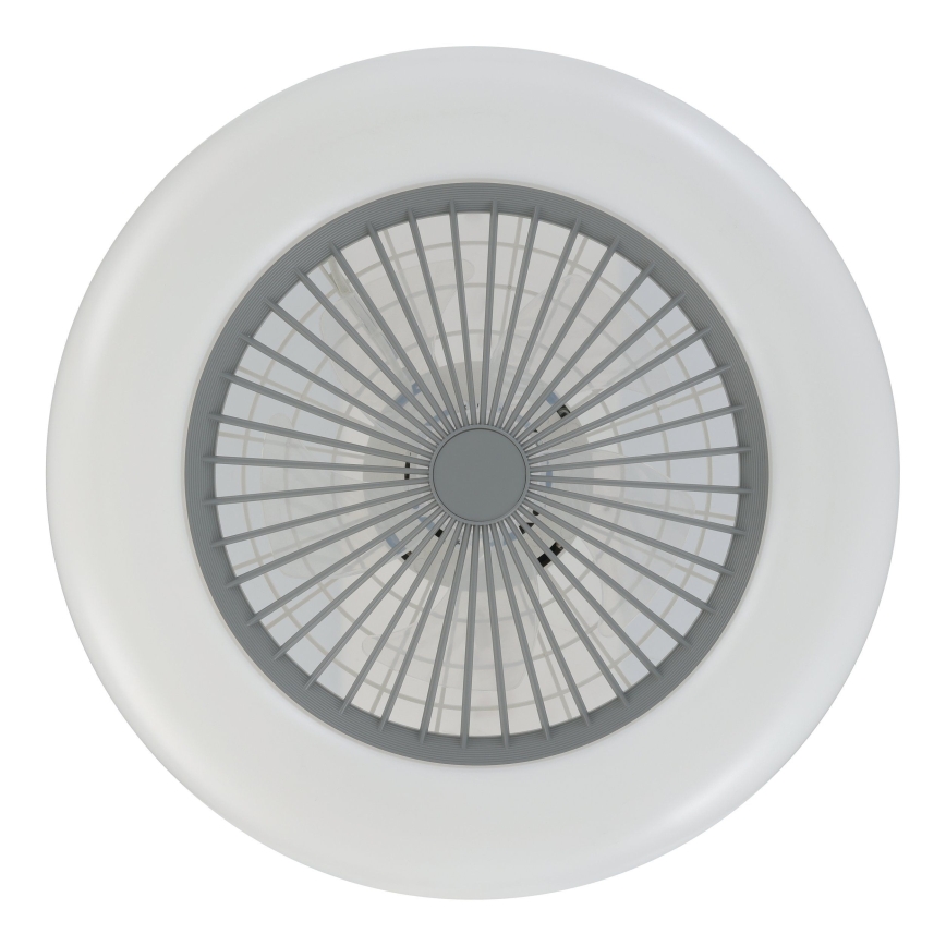Eglo - Zatemljiv LED stropni ventilator 3xLED/12,6W/230V 2700-6500K Ø 55 cm siva + daljinski upravljalnik