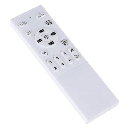 Eglo - LED RGBW zatemljiv stropni ventilator 3xLED/8,5W/230V+LED/6W 2700-6500K premer 48 cm črna + daljinski upravljalnik