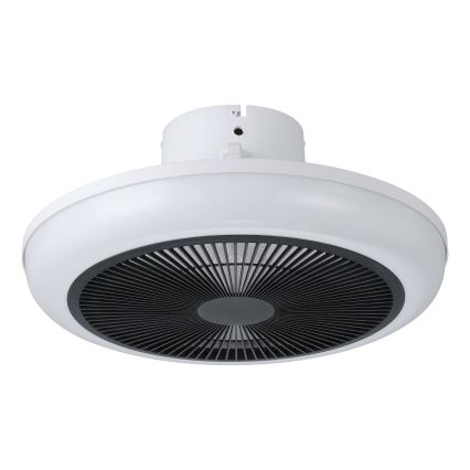 Eglo - Zatemljiv LED stropni ventilator 3xLED/8,5W/230V 2700-6500K premer 45,5 cm črna + daljinski upravljalnik