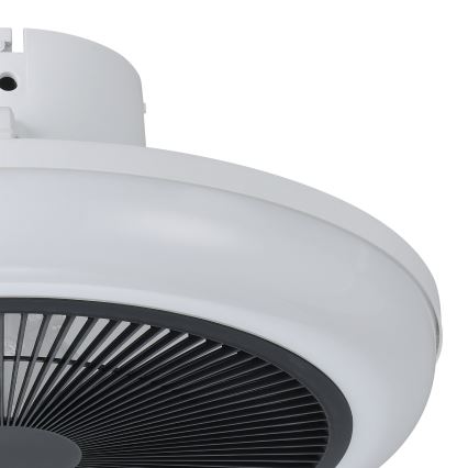 Eglo - Zatemljiv LED stropni ventilator 3xLED/8,5W/230V 2700-6500K premer 45,5 cm črna + daljinski upravljalnik
