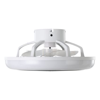 Eglo - Zatemljiv LED stropni ventilator 3xLED/8,5W/230V 2700-6500K premer 45,5 cm črna + daljinski upravljalnik