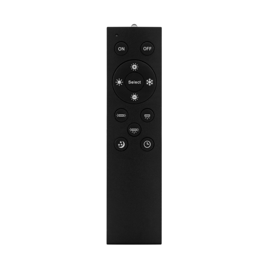 Eglo - LED Zatemnitvena stropna svetilka LED/29,4W/230V 2700-6500K črna + Daljinski upravljalnik