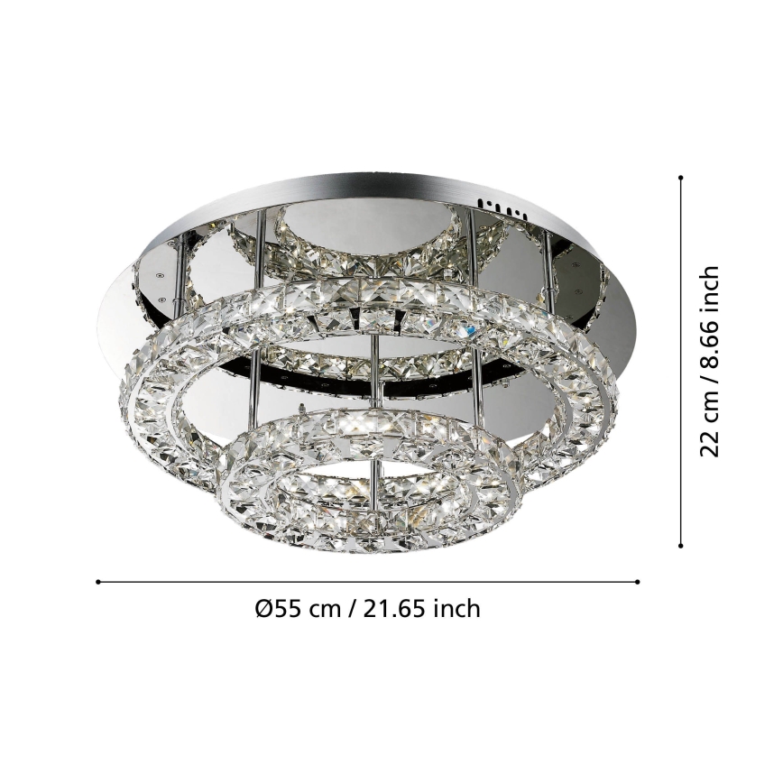 Eglo - LED Stropna svetilka LED/30,5W/230V