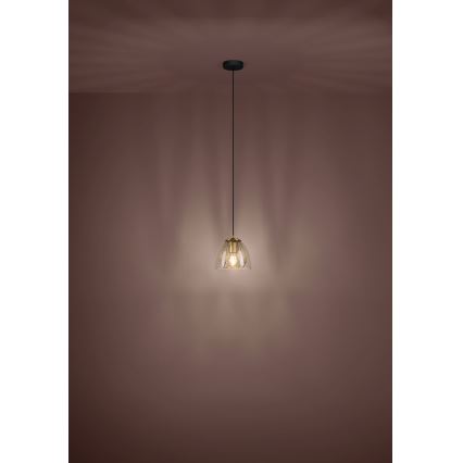 Eglo - Lestenec na vrvici 1xE27/40W/230V zlata