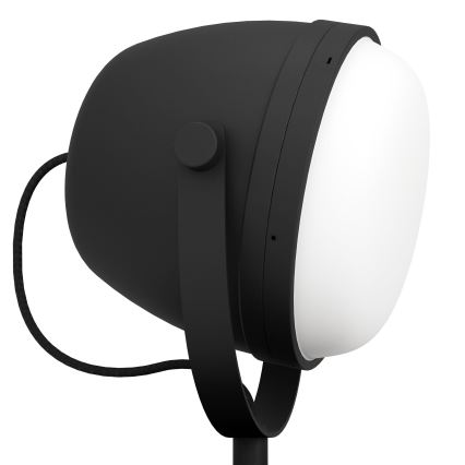 Eglo - Namizna svetilka 1xE27/28W/230V črna