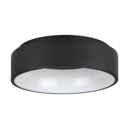 Eglo - LED Zatemnitvena stropna svetilka LED/25,5W/230V 3000K črna