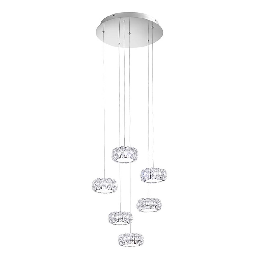 Eglo 39008 - LED viseča svetilka CORLIANO 6xLED/5W/230V