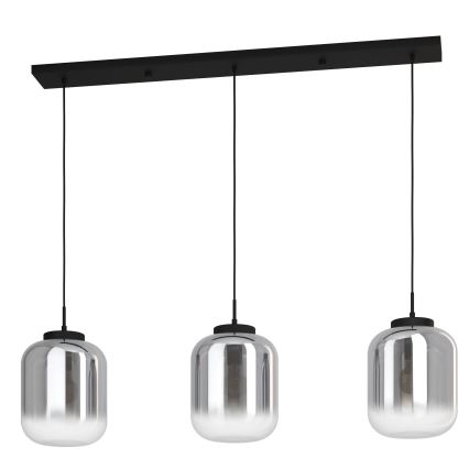 Eglo - Lestenec na vrvici 3xE27/40W/230V dimna