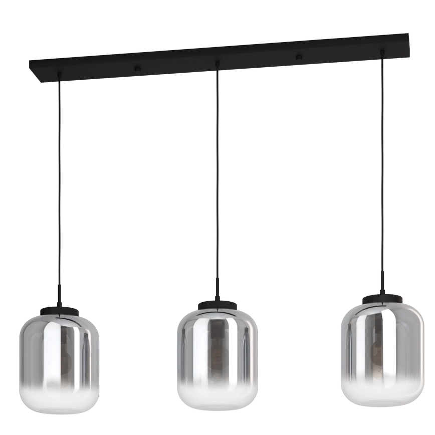 Eglo - Lestenec na vrvici 3xE27/40W/230V dimna