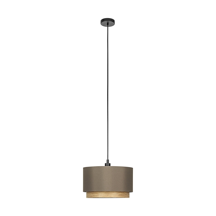 Eglo - Lestenec na vrvici 1xE27/40W/230V rjava