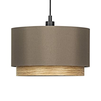 Eglo - Lestenec na vrvici 1xE27/40W/230V rjava