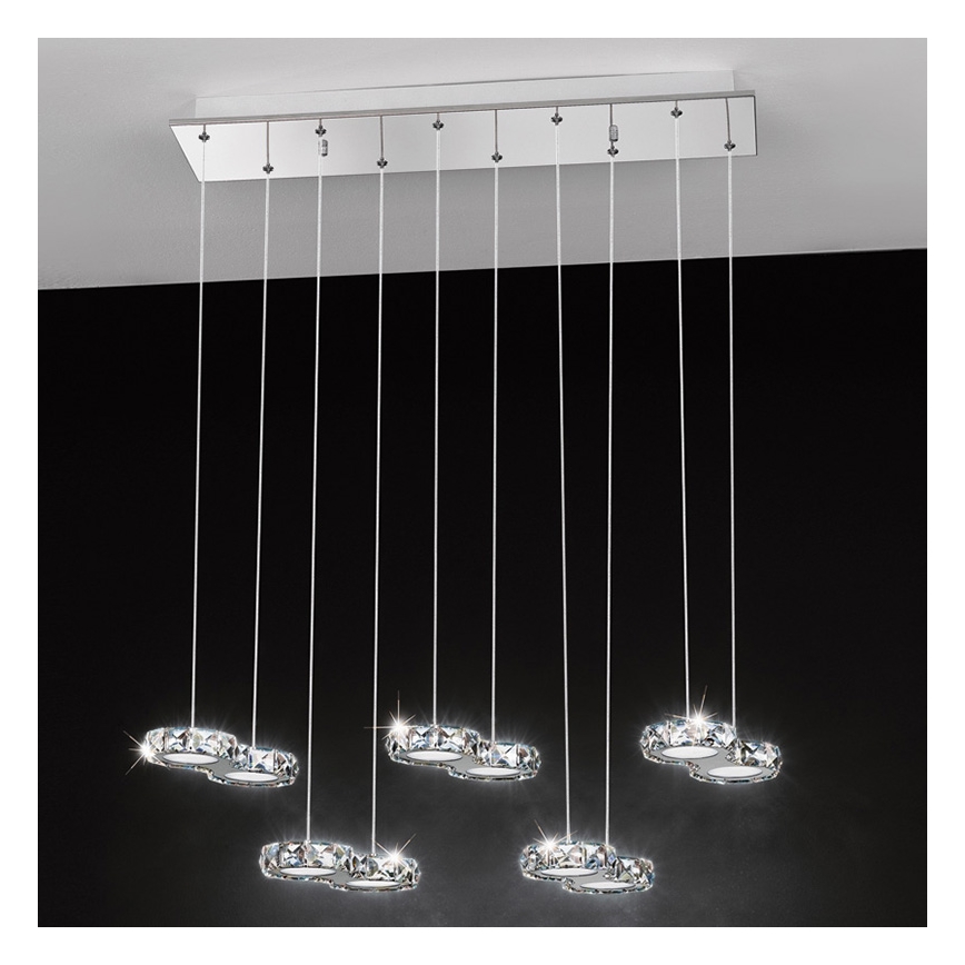Eglo 39012 - LED obesna svetilka CORLIANO 10xLED/4,2W/230V