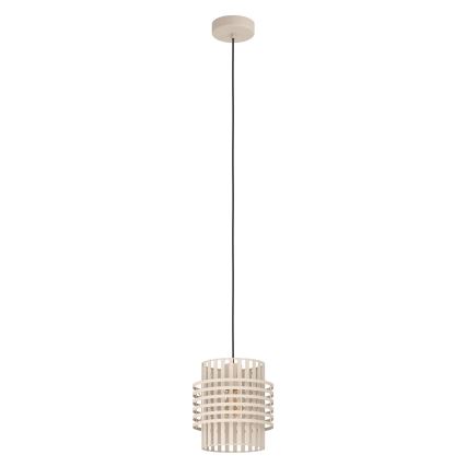 Eglo - Lestenec na vrvici 1xE27/40W/230V pr. 21 cm krem barva