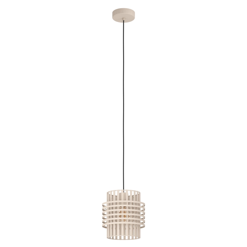 Eglo - Lestenec na vrvici 1xE27/40W/230V pr. 21 cm krem barva
