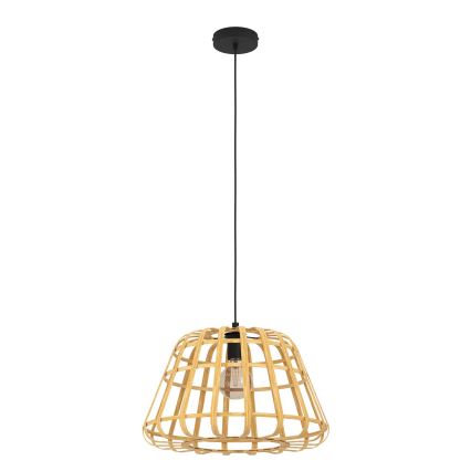 Eglo - Lestenec na vrvici 1xE27/40W/230V pr. 50 cm bambus