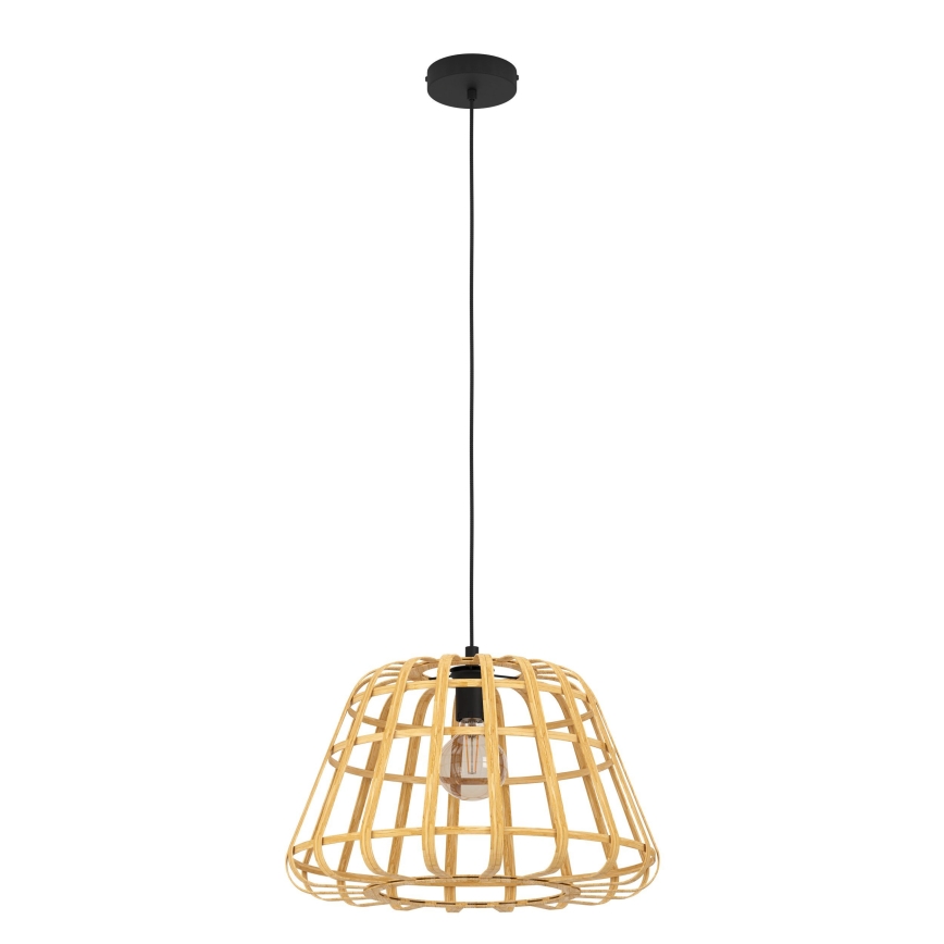 Eglo - Lestenec na vrvici 1xE27/40W/230V pr. 50 cm bambus