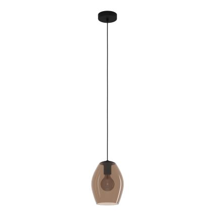 Eglo - Lestenec na vrvici 1xE27/40W/230V rjava