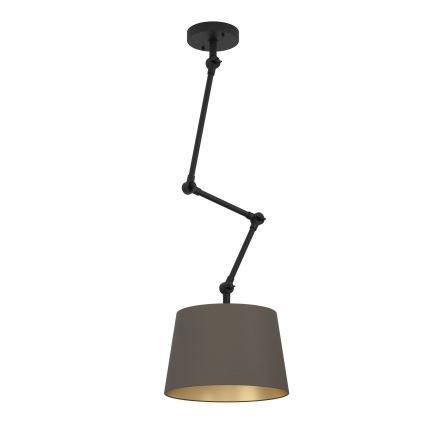 Eglo - Lestenec na drogu 1xE27/40W/230V rjava