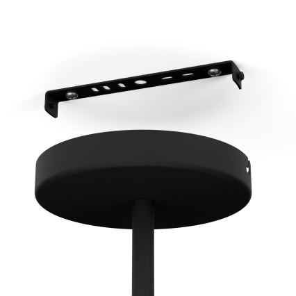 Eglo - Lestenec na vrvici 1xE27/60W/230V pr. 98,5 cm črna