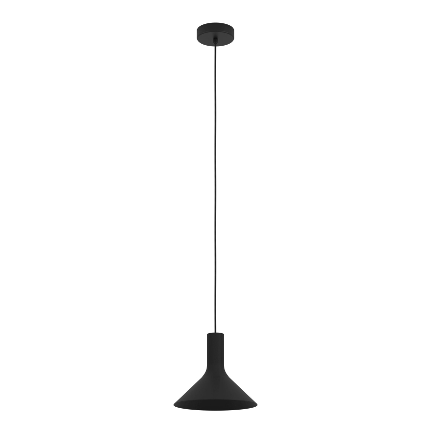 Eglo - Lestenec na vrvici 1xE27/28W/230V črna