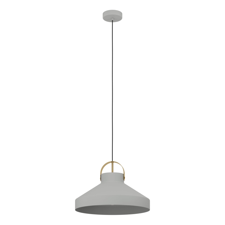 Eglo - Lestenec na vrvici 1xE27/40W/230V siva