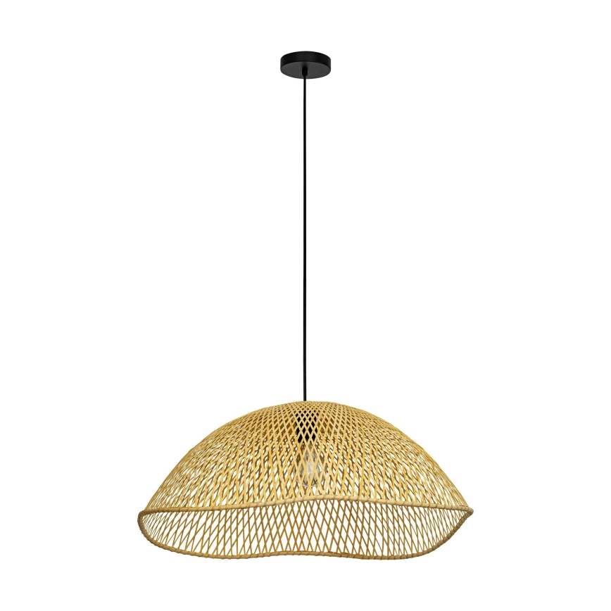 Eglo - Lestenec na vrvici 1xE27/40W/230V pr. 72 cm bambus
