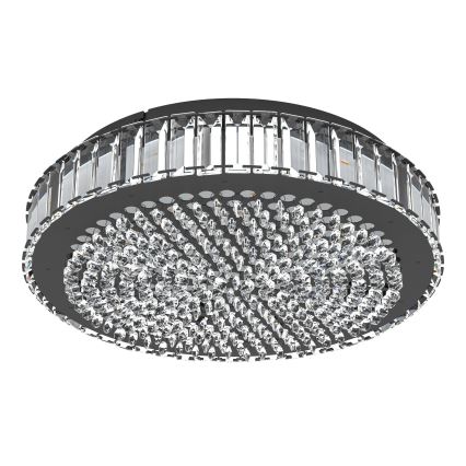 Eglo - LED Zatemnitvena stropna svetilka LED/23,5W/230V 4000K črna