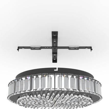 Eglo - LED Zatemnitvena stropna svetilka LED/23,5W/230V 4000K črna
