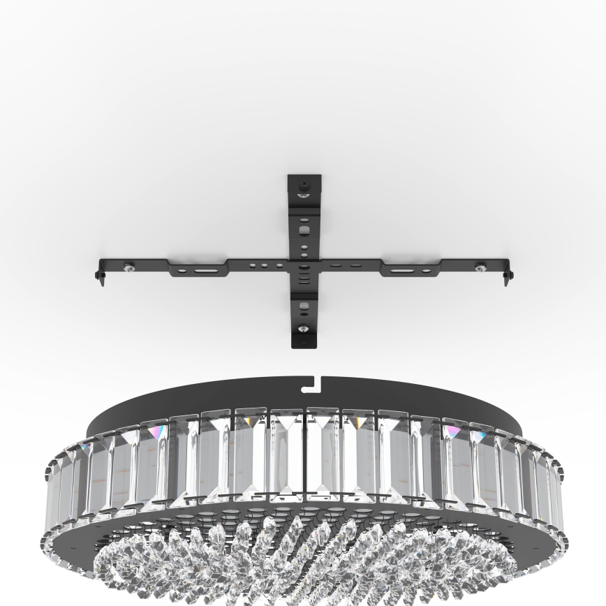 Eglo - LED Zatemnitvena stropna svetilka LED/23,5W/230V 4000K črna