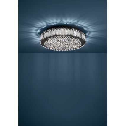 Eglo - LED Zatemnitvena stropna svetilka LED/23,5W/230V 4000K črna