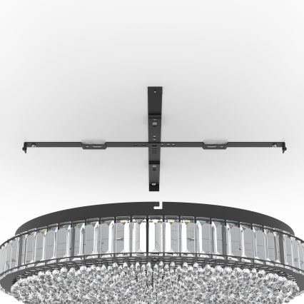Eglo - LED Zatemnitvena stropna svetilka LED/52,4W/230V 4000K črna