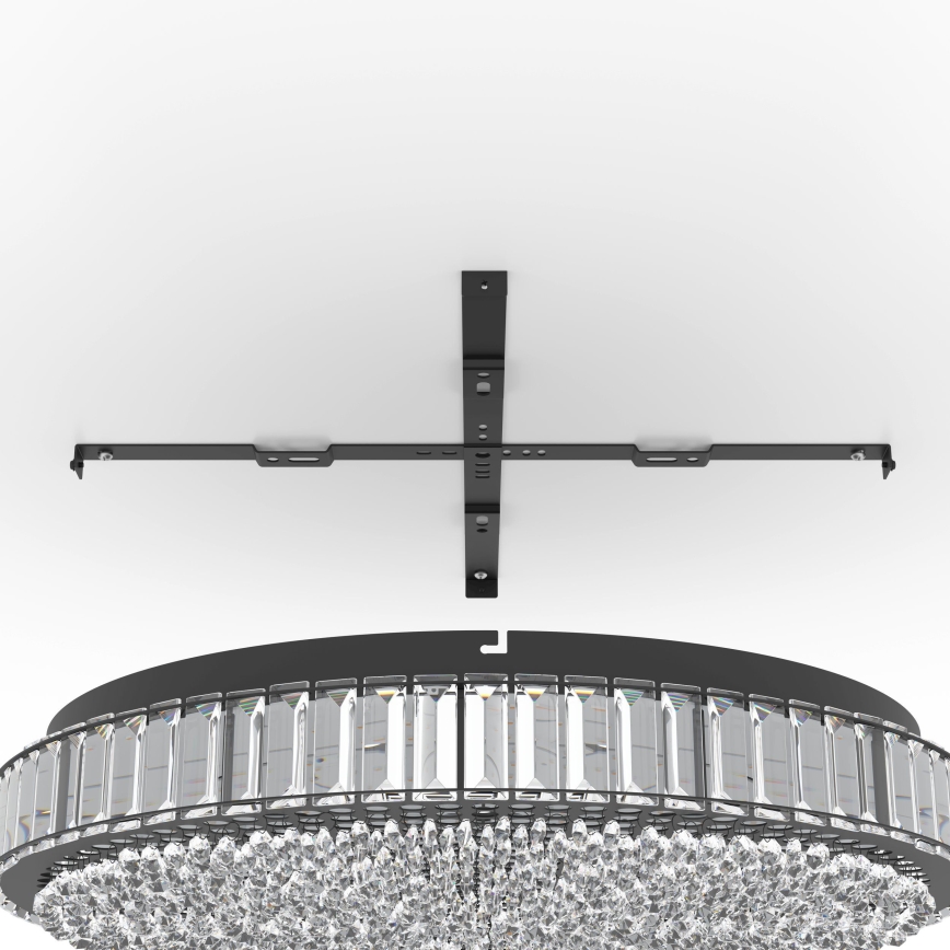 Eglo - LED Zatemnitvena stropna svetilka LED/52,4W/230V 4000K črna