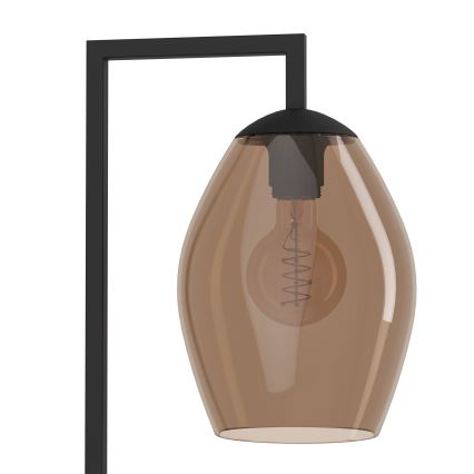 Eglo - Talna svetilka 1xE27/40W/230V rjava